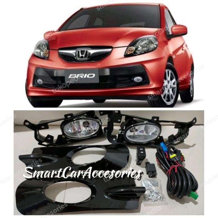 Lampu Bumper Kabut Foglamp Fog Lamp Brio Satya 2011 2012 2013 2014 On