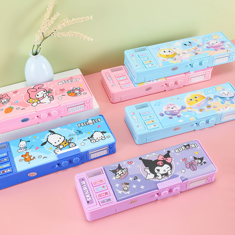 

Ready StockPassword Kuromi Sandi Kotak Pensil Kotak Alat Tulis Stationary Case Baru Kuromi Kotak