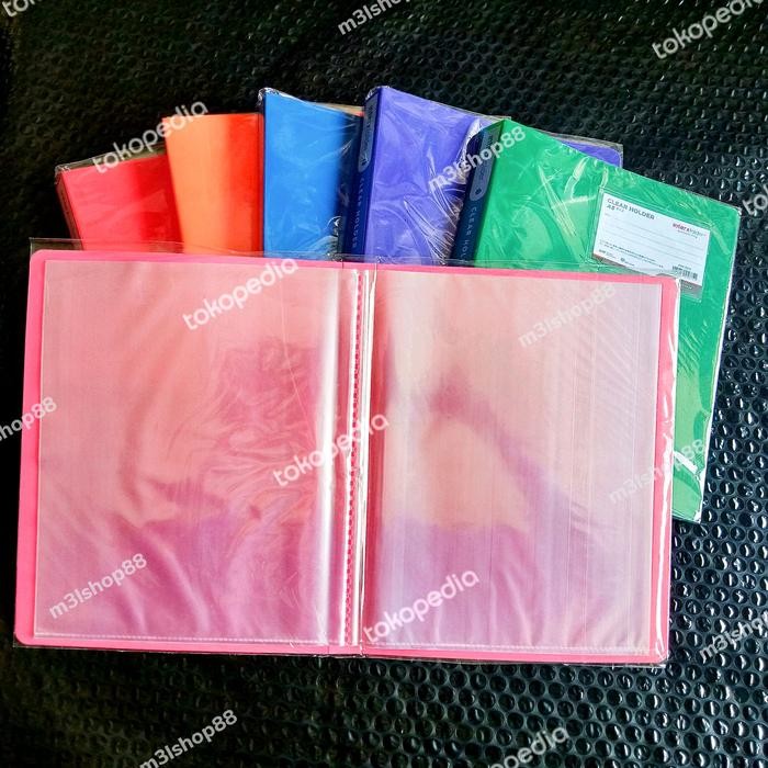 

CLEAR HOLDER A5 20 LEMBAR INTER X FOLDER 19X24 CM-1 PCS