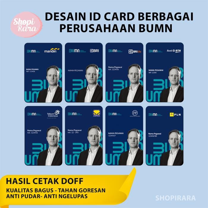 

ID CARD BUMN BANK MANDIRI TERBARU MENGGUNAKAN KARTU EMONEY
