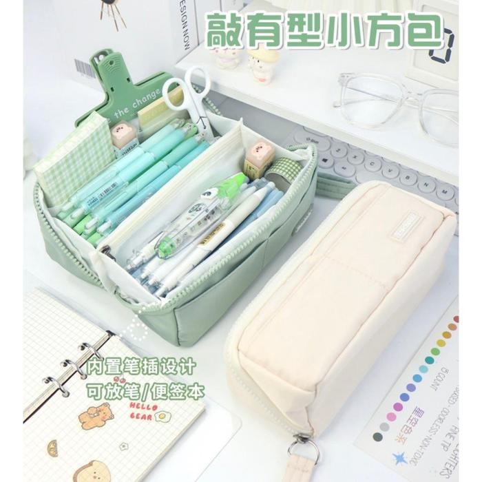 

TXS23 KOREAN PEN PENCIL CASE JUMBO FOLDABLE KOTAK TEMPAT PENSIL TKM
