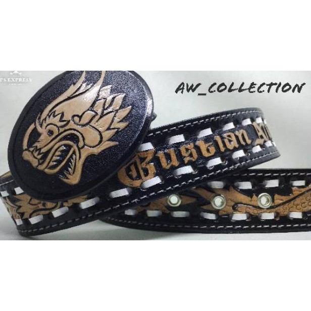 Sabuk Kulit Ukir , Sabuk Pria , Sabuk Ukir ,Sabuk Ukir Nama ,Ikat #Gratisongkir #Sale #Discount