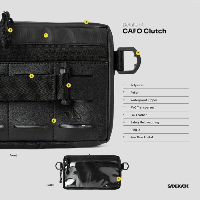 Sidekick Project Cafo - Clutch - Handbag Pria - Slingbag Pria #Gratisongkir #Sale #Discount