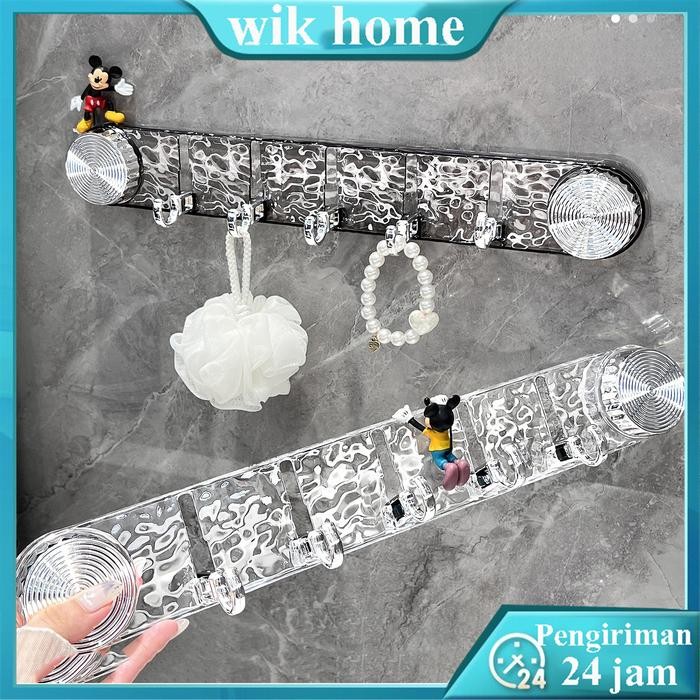 Kastok baju gantungan baju / hanger gantungan toilet serbaguna / gantungan handuk kamar mandi tempel