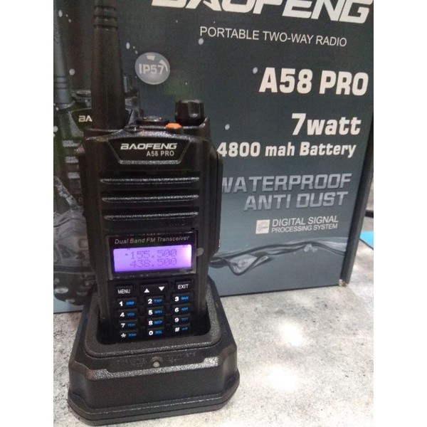 Ht handy talkie baofeng BF - A 58 PRO Waterproof