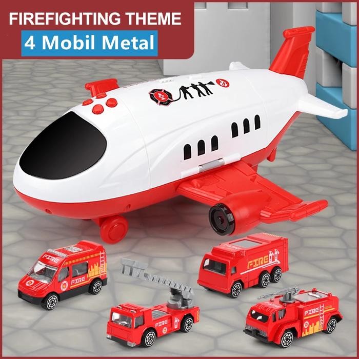 Mainan Edukasi Anak Pesawat Diecast Jumbo / Mainan Pesawat Diecast