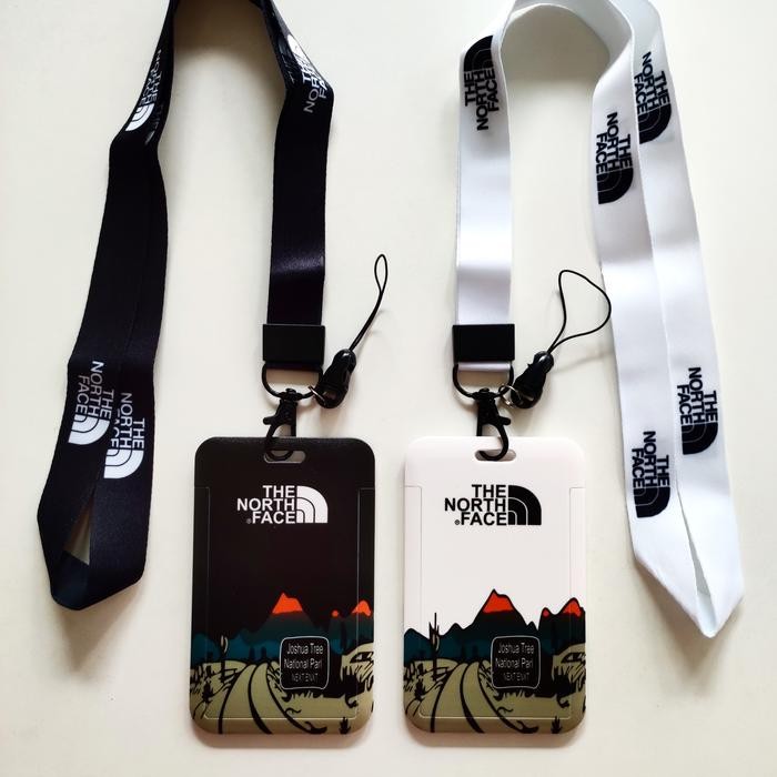 

Id Card Holder Name Tag Lanyard / Kalung Wadah Kartu The North Face