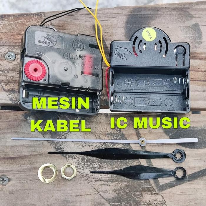 Mesin Jam Kabel Dan Ic Music Melody