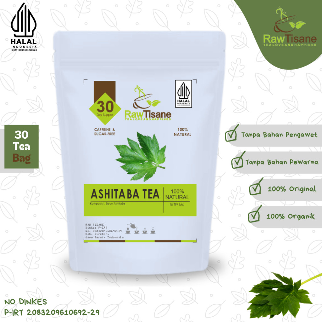 

RAW TISANE Ashitaba Tea : ese Ashitaba Leaf Tea Isi 30 Tea Bag
