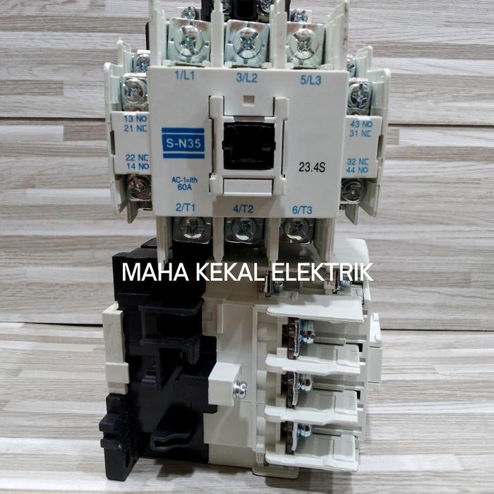 KONTAKTOR MITSUBISHI SN35 380VAC 3P 60A/KONTAKTOR MITSUBISHI/KONTAKTOR MITSUBISHI SN 35/KONTAKTOR
