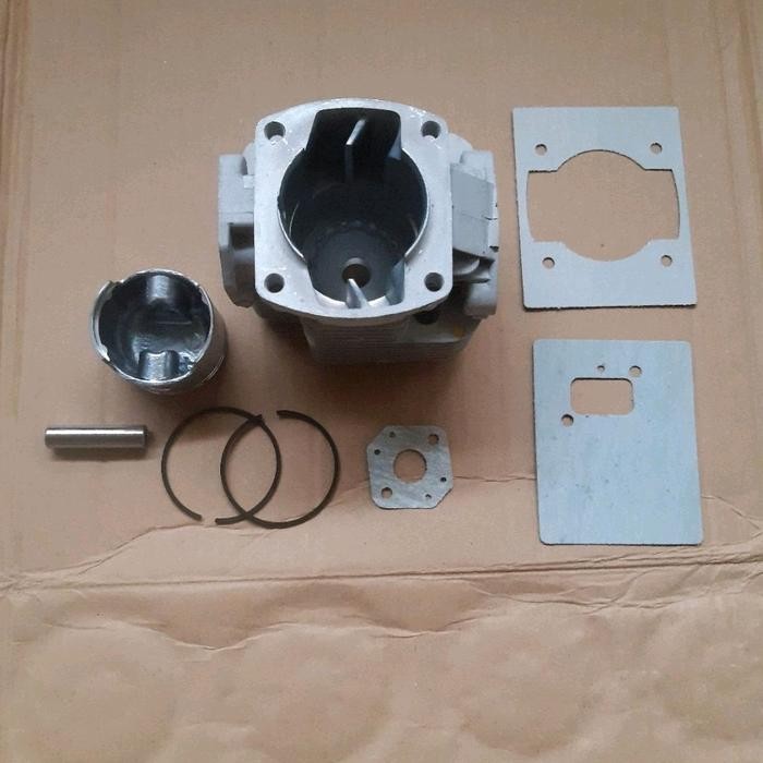 CYLINDER BLOCK SET PISTON MESIN TEMPEL PERAHU 3HP 1E48F XWJ63 63CC TERLARIS