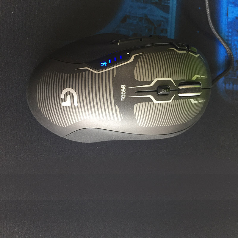 Blue light logitech G500S Gaming Mouse 200-8200dpi Game mouse