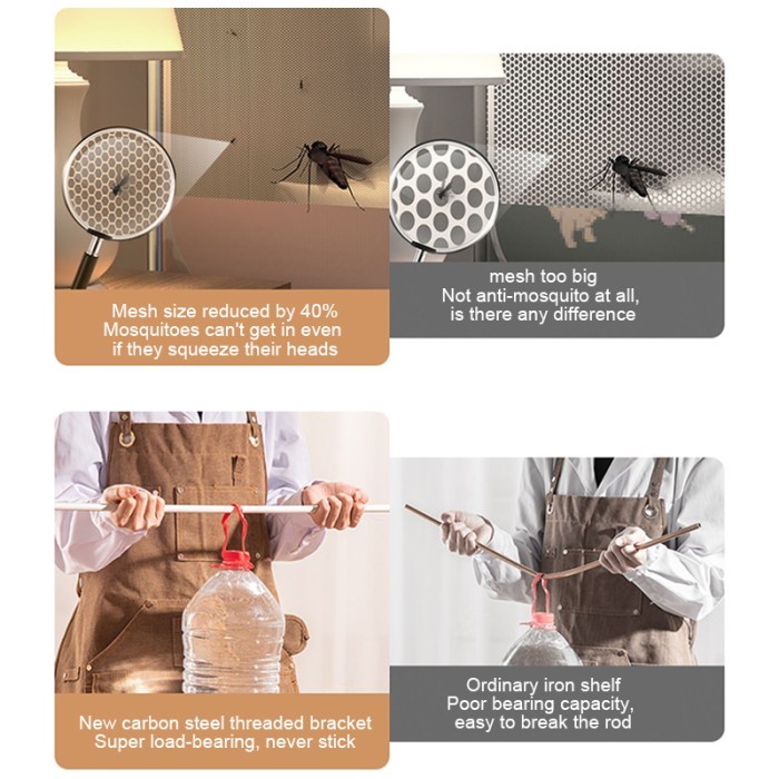 Terbaru Kelambu Tidur Kotak Kelambu Nyamuk Tebal Jumbo Kelambu dan Tirai Premium Kelambu Lipat