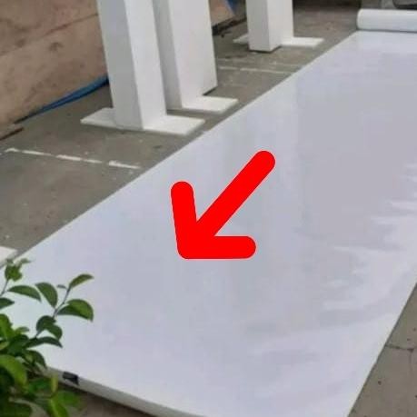 6 meter karpet melamin dekorasi pelaminan