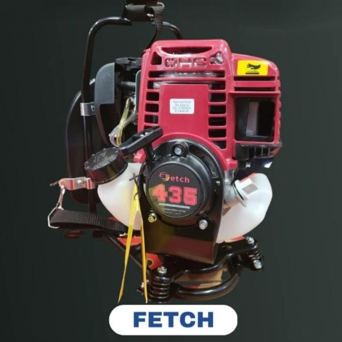 Terlaris Mesin Potong Rumput Fetch Bg435 4Tak 37.7Cc Brush Cutter Gendong
