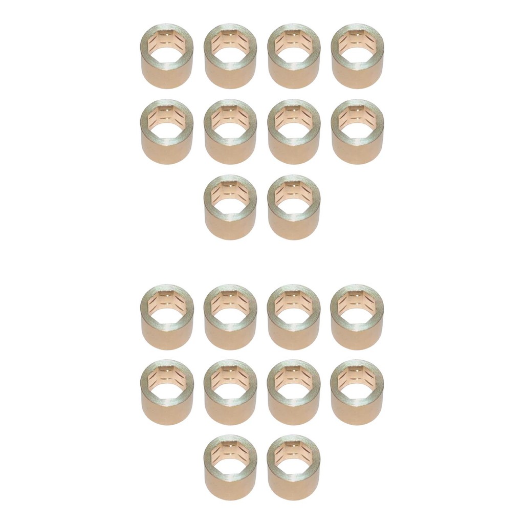 10 Pieces Billiard Cue Copper Ferrule, Billiard Cue Ferrule, Replacement Part,