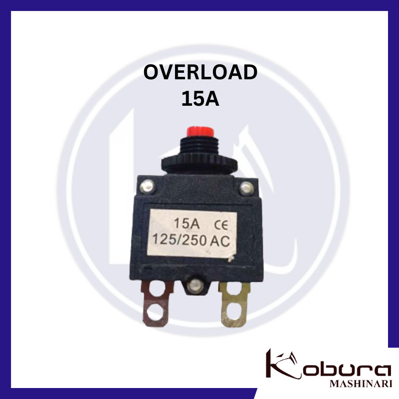 Overload 15 Ampere 15 A Protector Mesin Genset Circuit Breaker