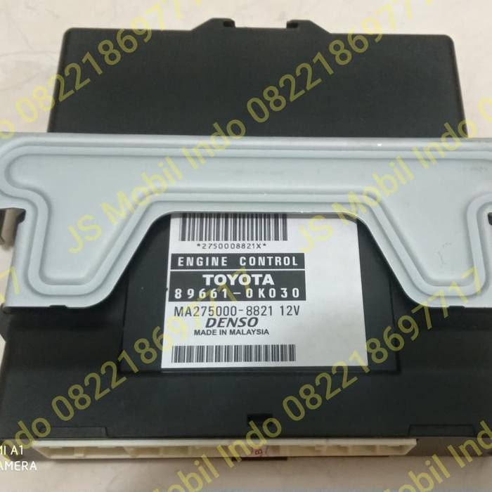 Komputer Computer Ecu Toyota Hilux Bensin 89661-0K030 Ok030 Original Kode 083