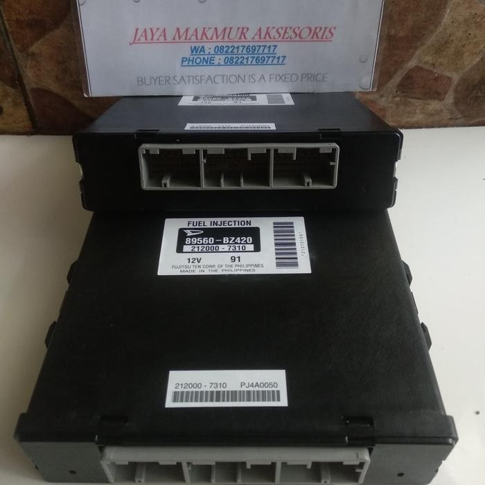 Ecu Komputer Computer 89560-Bz420 Daihatsu Terios Original Asli Kode 027