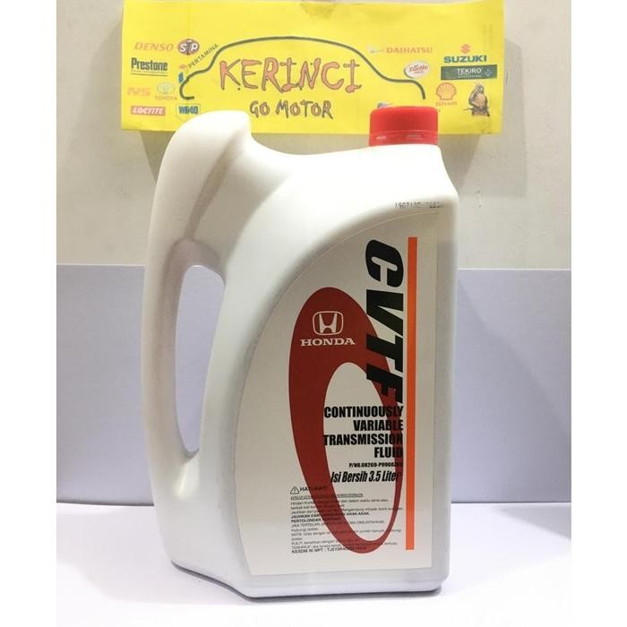 Oli Honda Cvtf 3.5L - Oli Transmisi Cvtf Honda - Oli Matic Cvtf Honda Kode 006