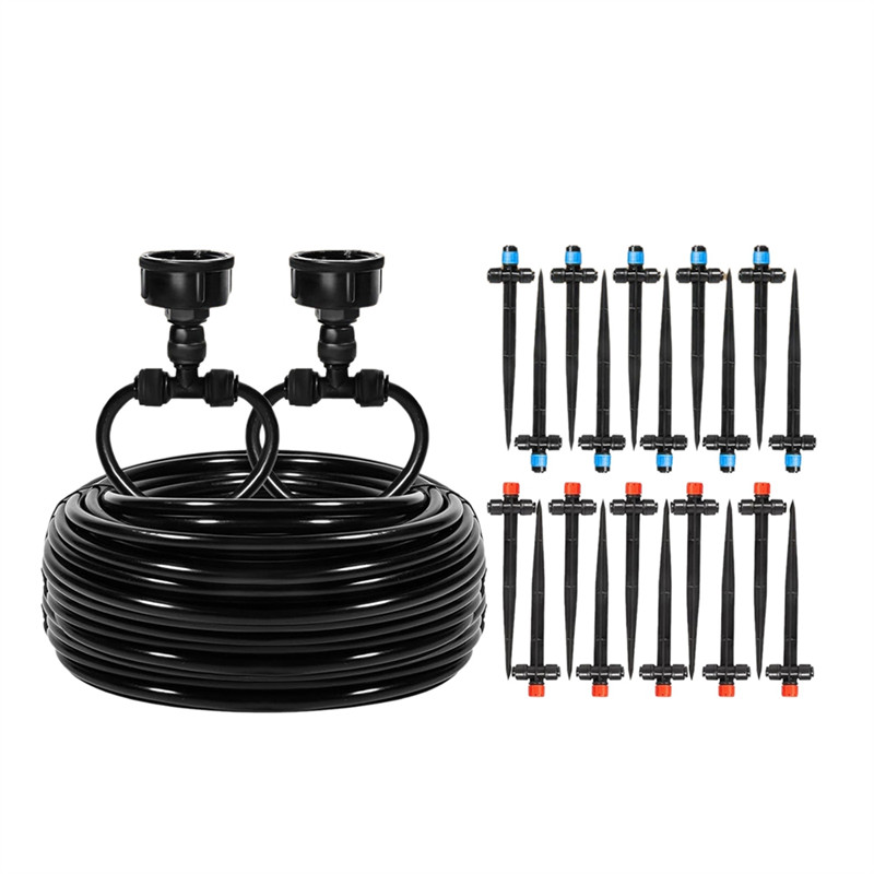 Drip Irrigation System Irrigation Kit Watering System For Outdoor Plants 1/4 Irrigation Tubing Drip 