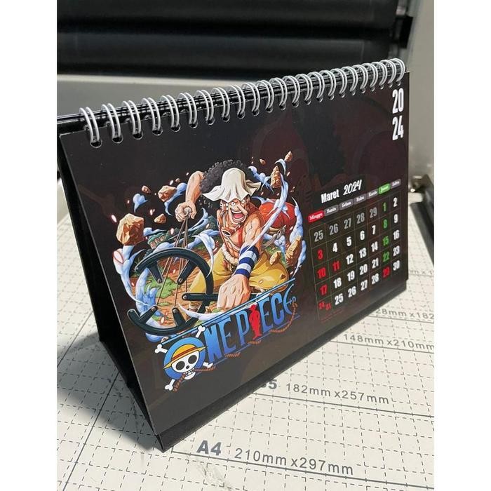 

2025 Kalender Meja Duduk Desk Calendar Anime Premium One Piece, Naruto, Haikyu, Dll 2025 Isi 12