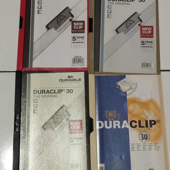 

Map Durable Duraclip 2200 A4 Original Mix Colour