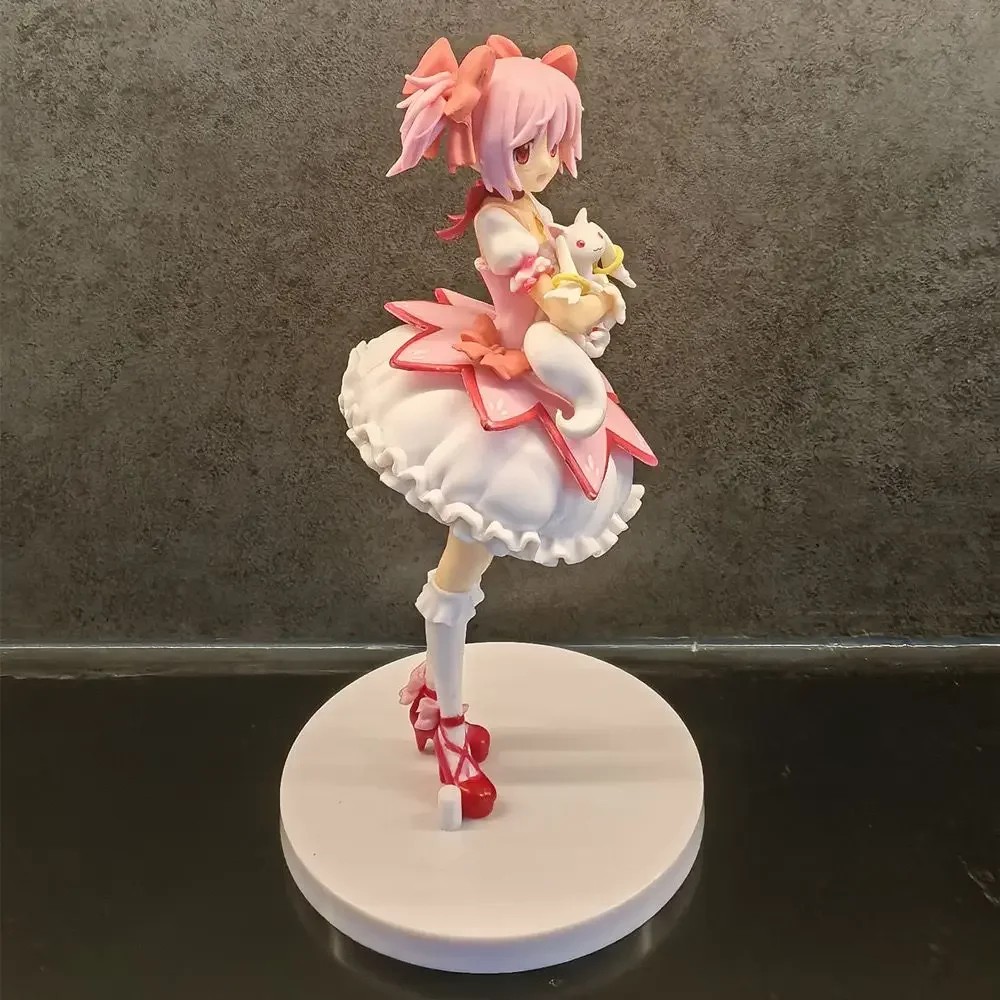 18cm Puella Magi Madoka Magica Aniem Figure Kaname Madoka Action Figure Magic Girl Model Decor