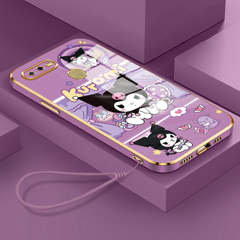 Casing Hp Untuk OPPO A7 A5s A12 A12s A11k Case Casing HP Kesing Anime Keren Softcase sisi berlapis p
