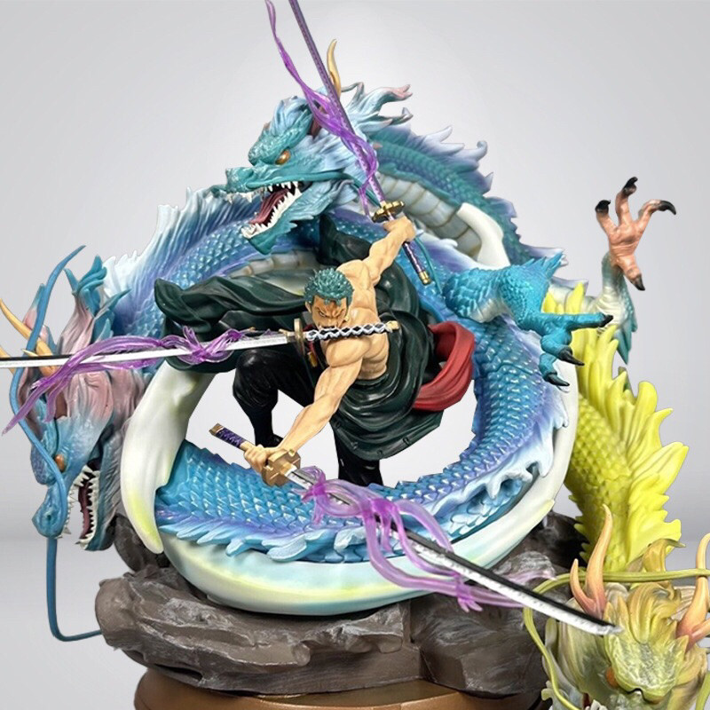 Roronoa Zoro Action Figure Recast(Foto Real foto terakhir)