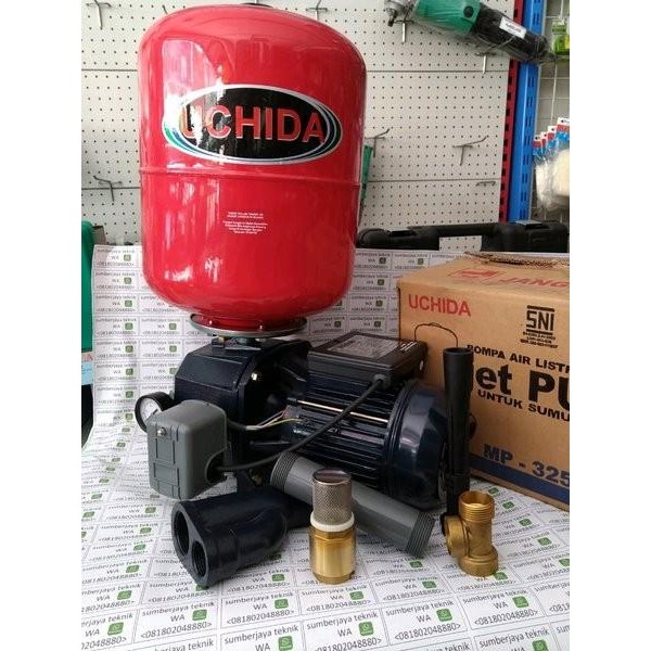 Murah Pompa Air Jet Pump Automatic Uchida Maspion Mp325