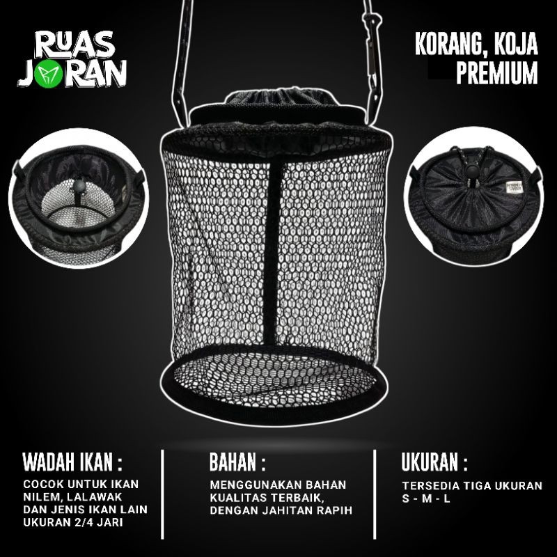 VIVE KOJA LIPAT PREMIUM - KORANG WADER PREMIUM - KERAMBA IKAN WADER - KEMPIS WADER - WADAH IKAN