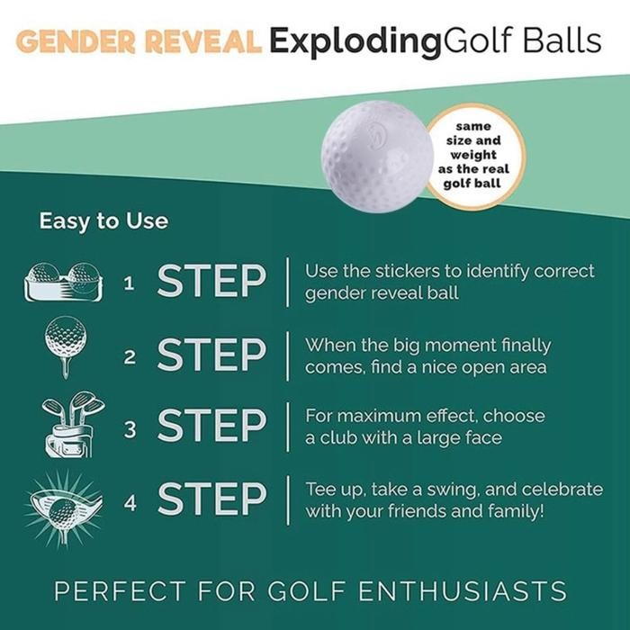 BOLA ASAP GOLF GENDER REVEAL