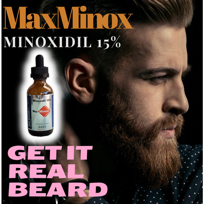Sari Minoxidil 15%, Penumbuh Brewok dan Rambut ... New Arrival !!!
