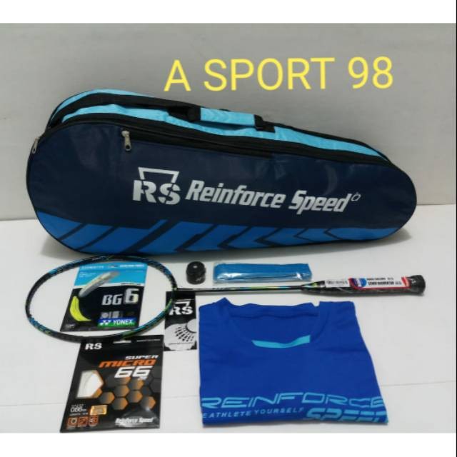 VIVE Raket Badminton Original RS ISO Power 777 Full Carbon