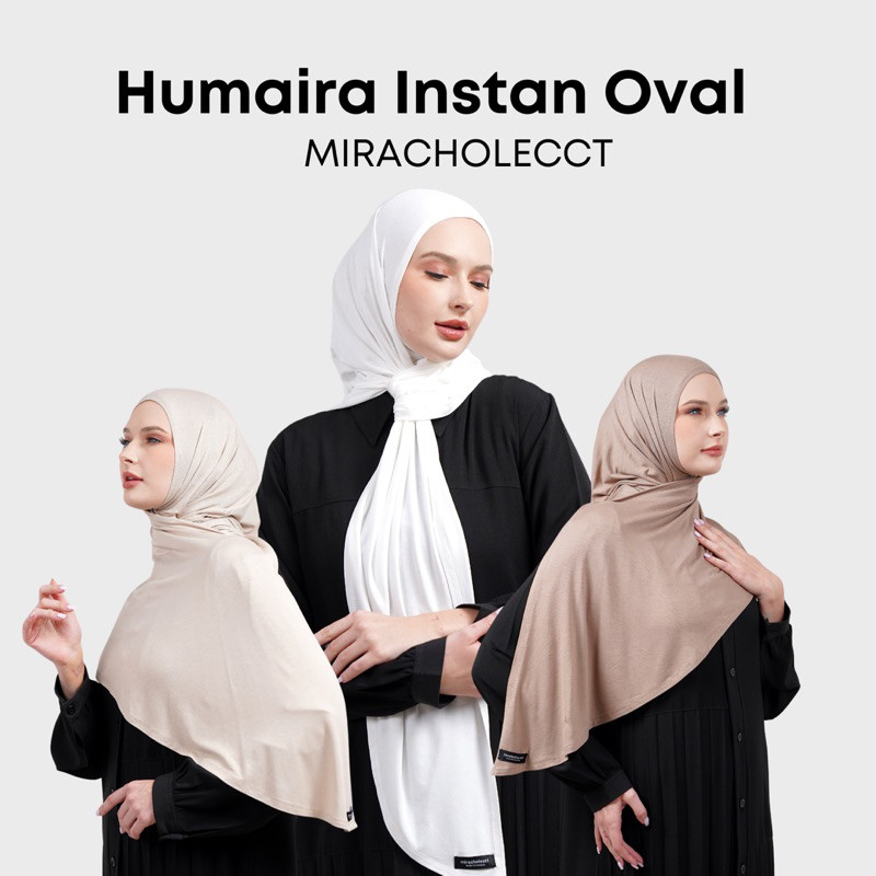 Humaira Instan Oval Miracholecct Cotton Cooltech JD7