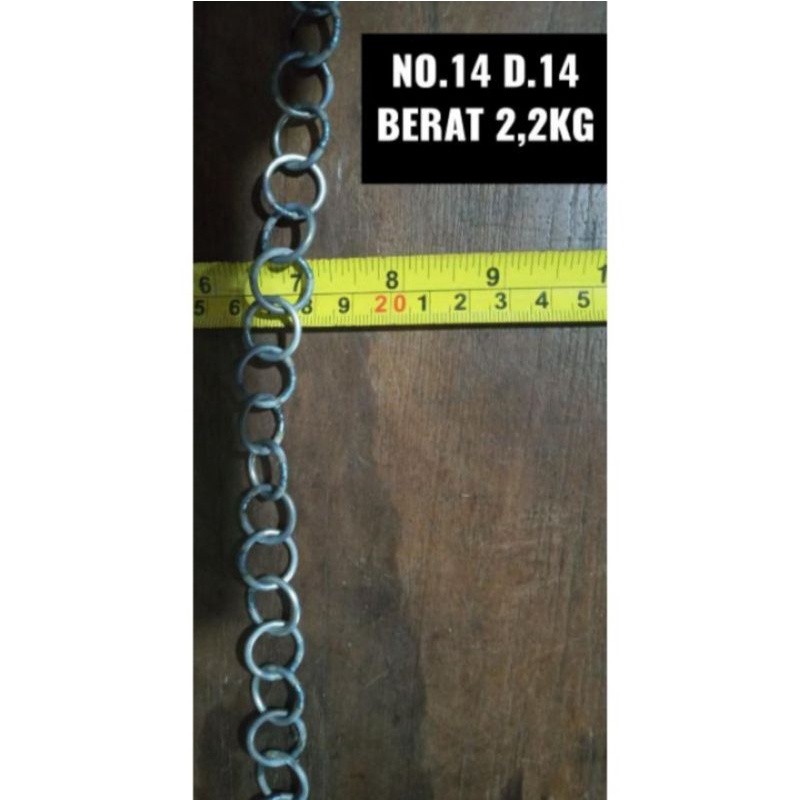 TREA Batu Rantai Kawat Jala Ikan Las no14D14