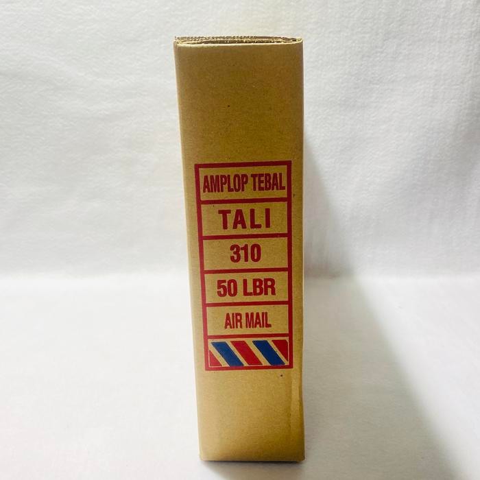 

Aman - Amplop Coklat Tali Air Mail 310 F4 / 1 Box Isi 50 Lembar