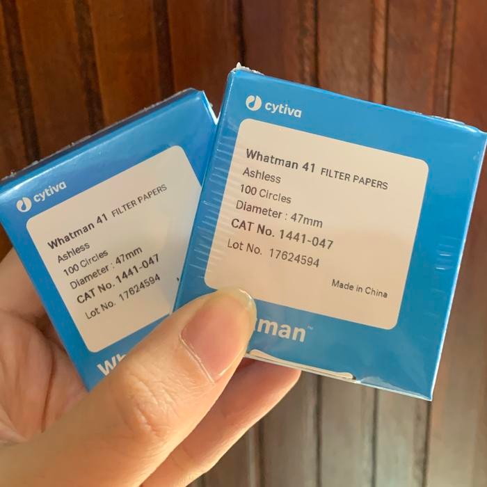 Whatman 41 Filter Papers Ashlees Dia.47 mm 1441-047 100/pack