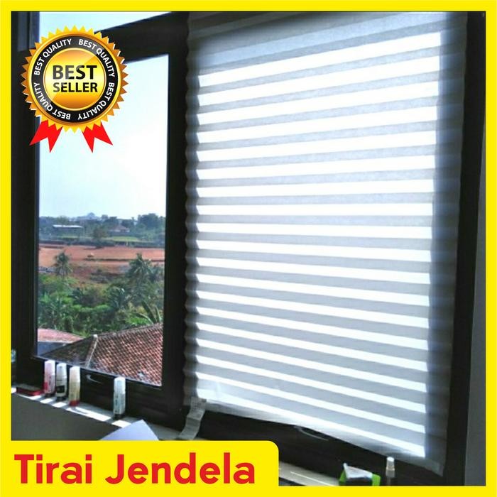 Tirai Jendela - Tirai Lipat Portable -Gorden Jendela Minimalis Hordeng