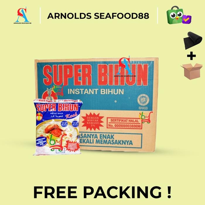 

Ready JT Super Bihun Instant Kuah 51 gr - Per Dus Isi 30 Bungkus - LEBIH MURAH