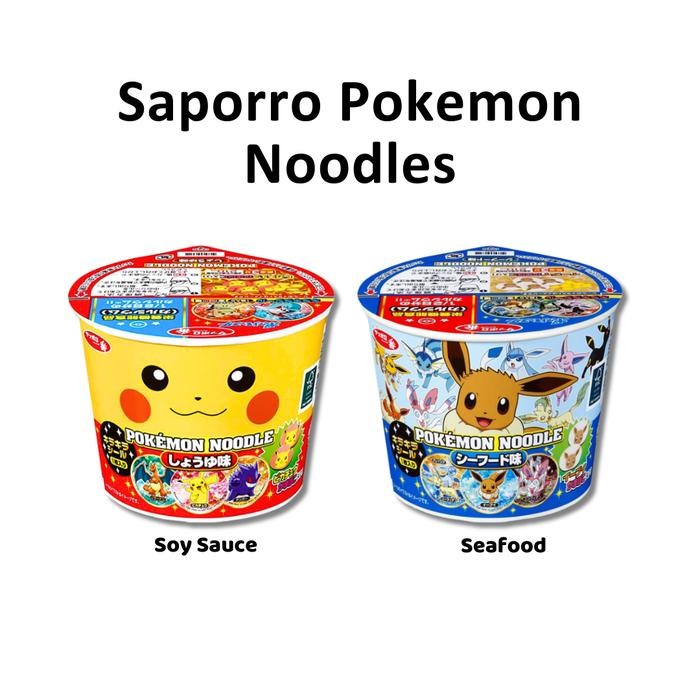 

Ready JT Saporro Pokemon Noodles JAPAN