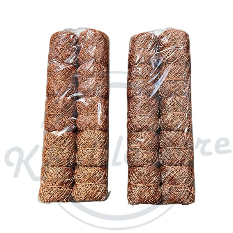 Terbaru (10 Pcs) Benang Nilon Besar Benang Kasur Coklat Benang Bangunan Hitam Original