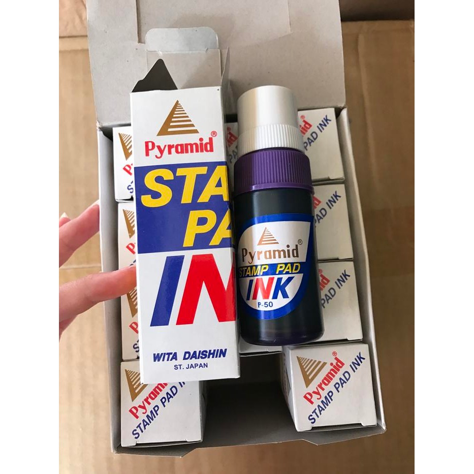 

TINTA PYRAMID STAMPEL STAMPAD INK / REFILL INK / SPI