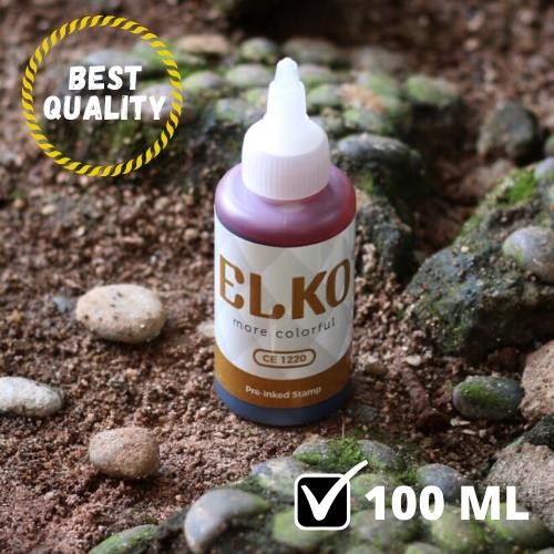 

TINTA STEMPEL FLASH WARNA EMAS WATERPROOF ELKO 100 ML UNTUK KERTAS