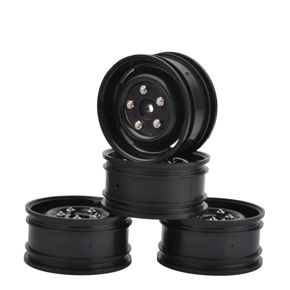 4Pcs 1.9'' Plastic Wheel Rims For Axial Scx10 Tamiya Cc01 D90 Pajero Trxs Trx4 1:10 Rc Rock Crawler