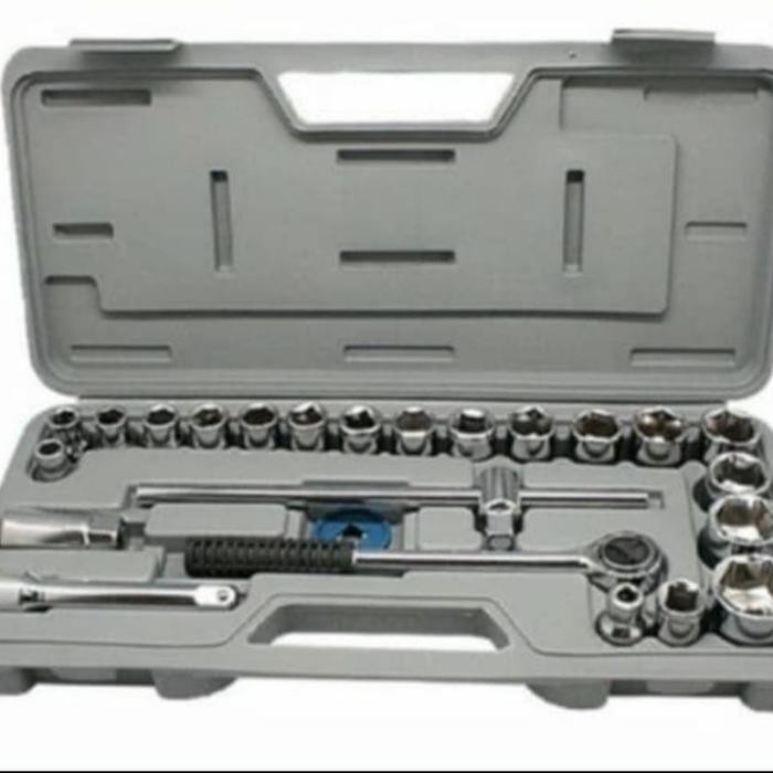 Kunci Sock Socket Sok Set 8-32Mm 25Pc