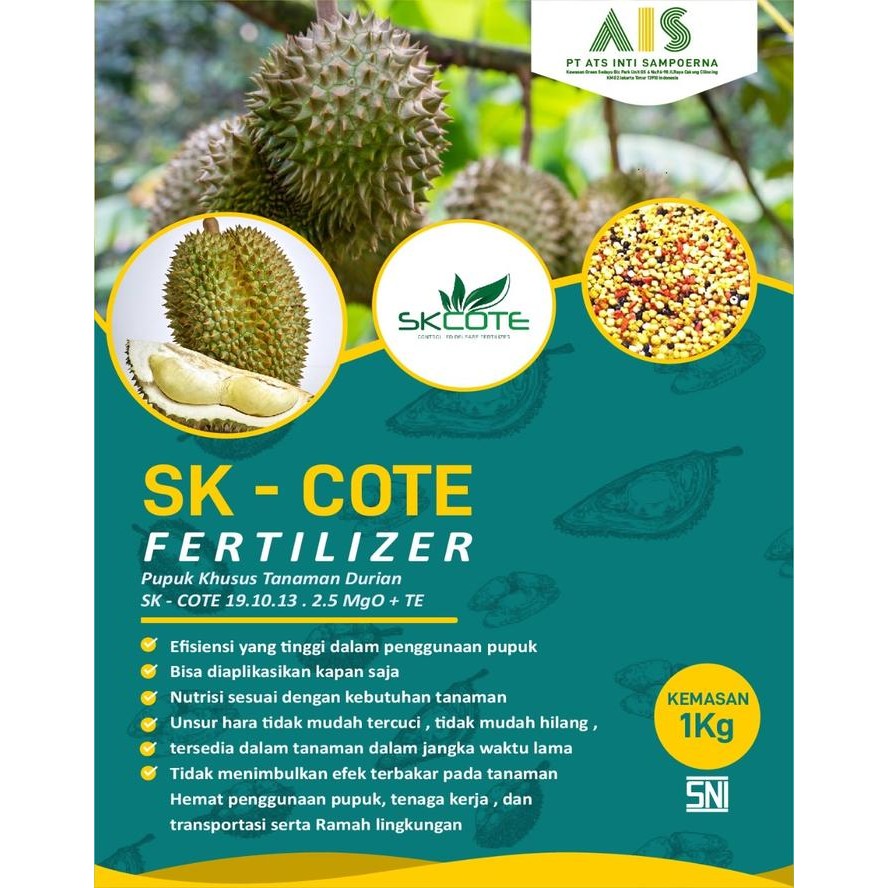 PUPUK KHUSUS DURIAN SK-COTE 19-10-13