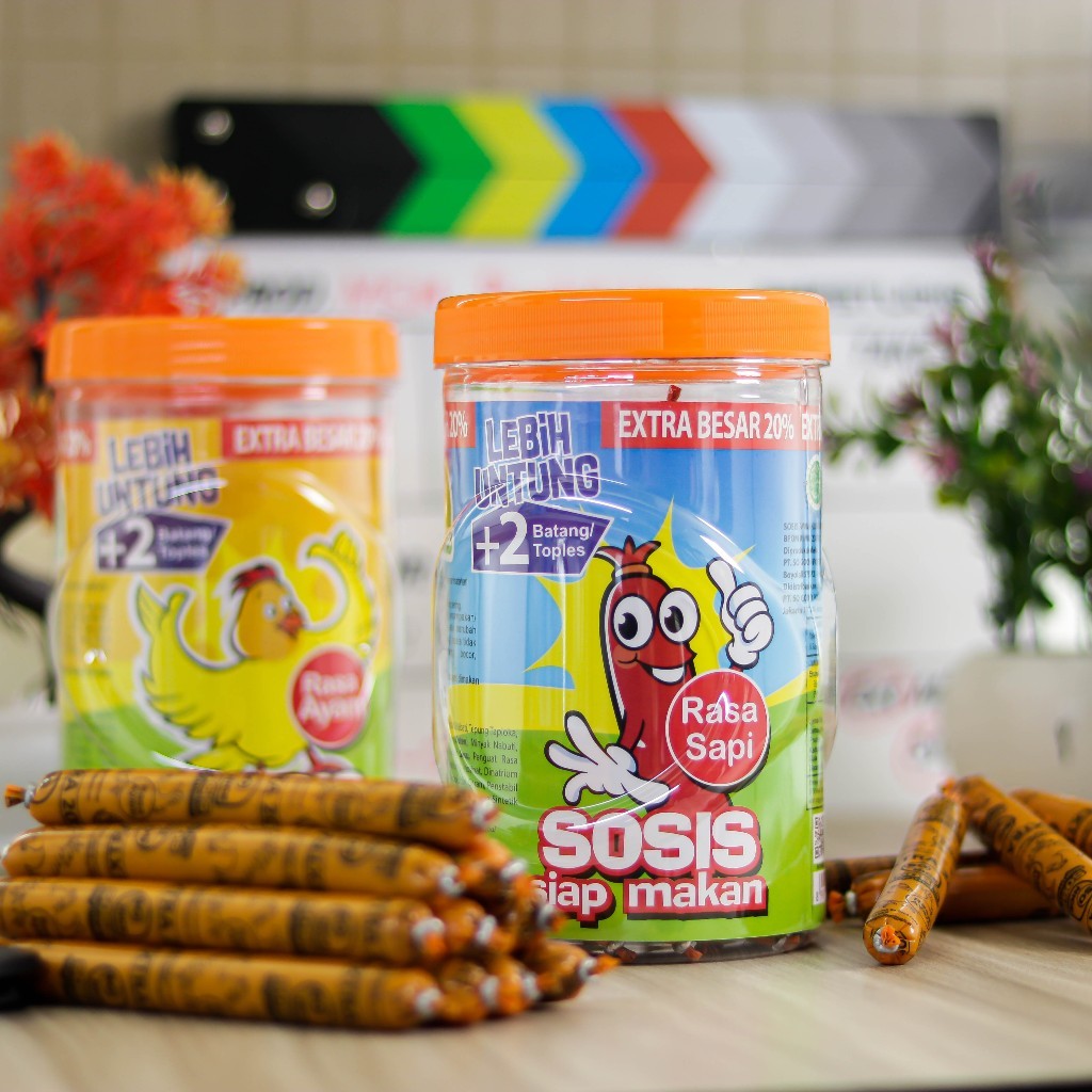 

debo Sosis So Nice Siap Makan Kemasan Toples Isi 24 Pcs