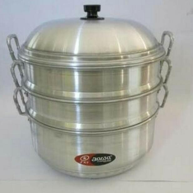 PANCI KUKUS / LANGSENG/ KLAKAT JAWA 40 CM 3 SUSUN ALUMINIUM MASPION